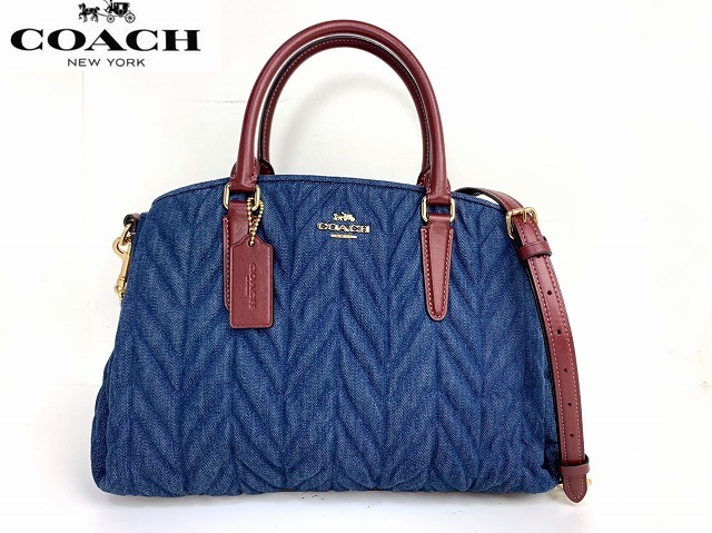 絶品】 COACH コーチ 極美品☆送料無料☆レアモデル デニム