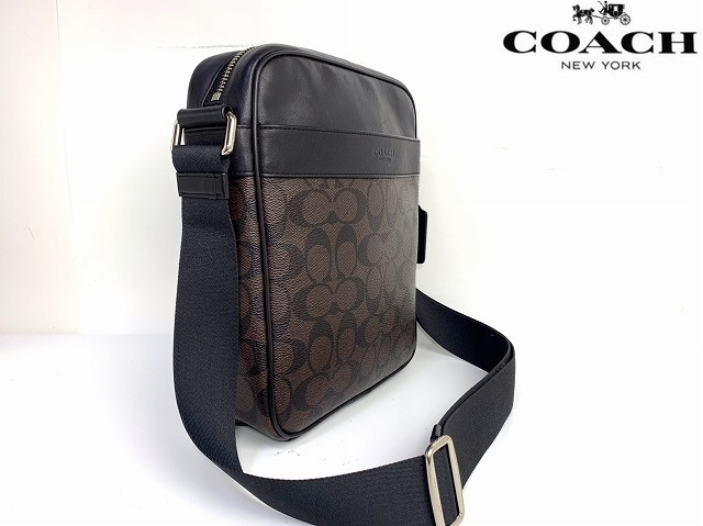 美品 送料無料 コーチ メンズ COACH シグネチャー ショルダー 美品 送料無料 コーチ メンズ COACH シグネチャー ショルダー