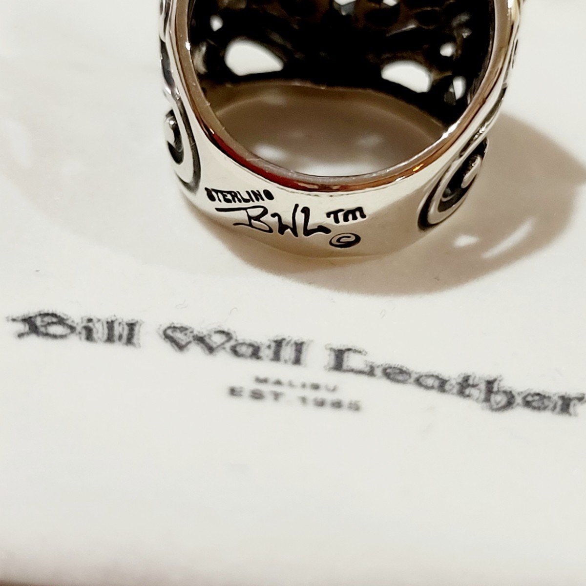 BillWallLeatherトライバルハートリングBEAMSEXCLUSIVE-