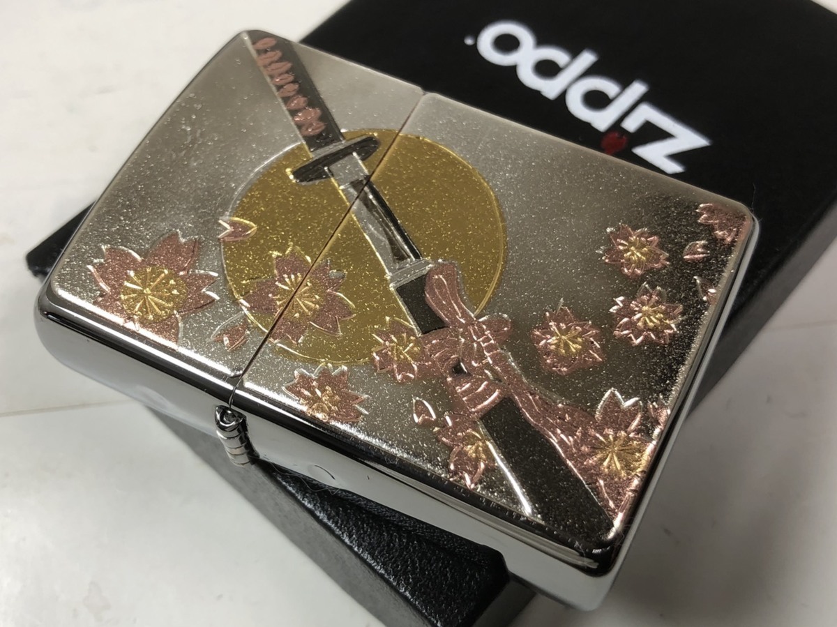 Zippo 電鋳板 刀（200FBデンチュウバン/かたな ） 刀剣 /新品_画像2