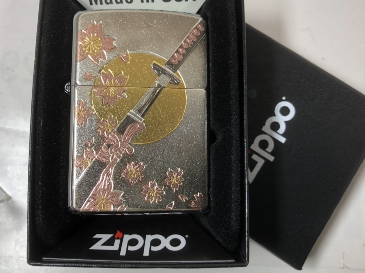 Zippo 電鋳板 刀（200FBデンチュウバン/かたな ） 刀剣 /新品_画像4