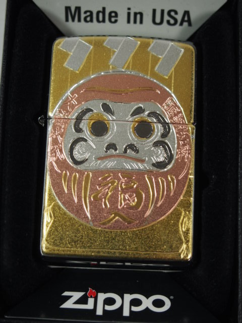 Zippo 電鋳板 だるま （200FBデンチュウバン/ダルマ） 達磨/新品_画像4