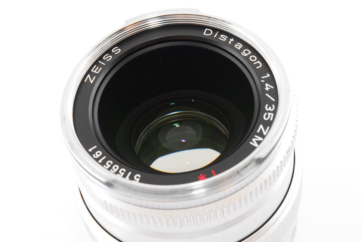 ◆良級◆ Carl Zeiss Distagon T* 35mm F1.4 ZM Leica Mマウント カールツァイス ディスタゴン ライカ用 単焦点レンズ #2843_画像10