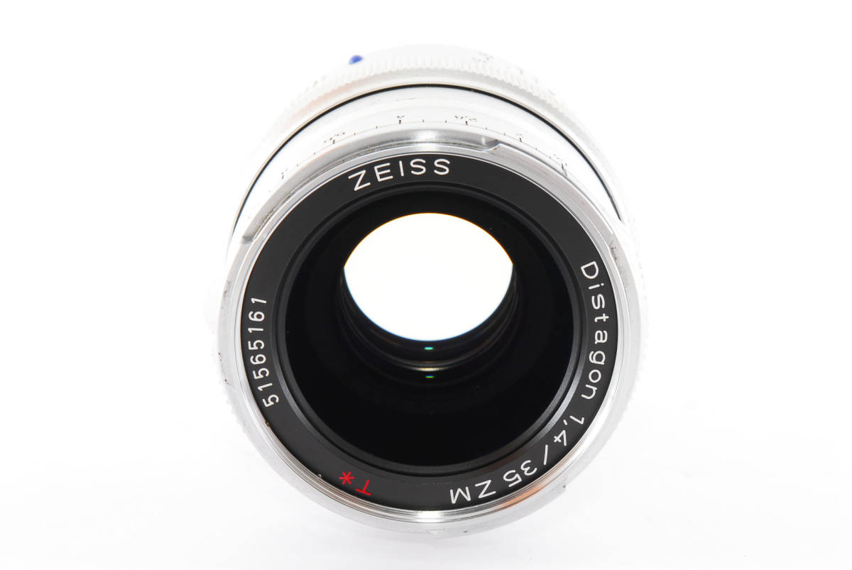 ◆良級◆ Carl Zeiss Distagon T* 35mm F1.4 ZM Leica Mマウント カールツァイス ディスタゴン ライカ用 単焦点レンズ #2843_画像3