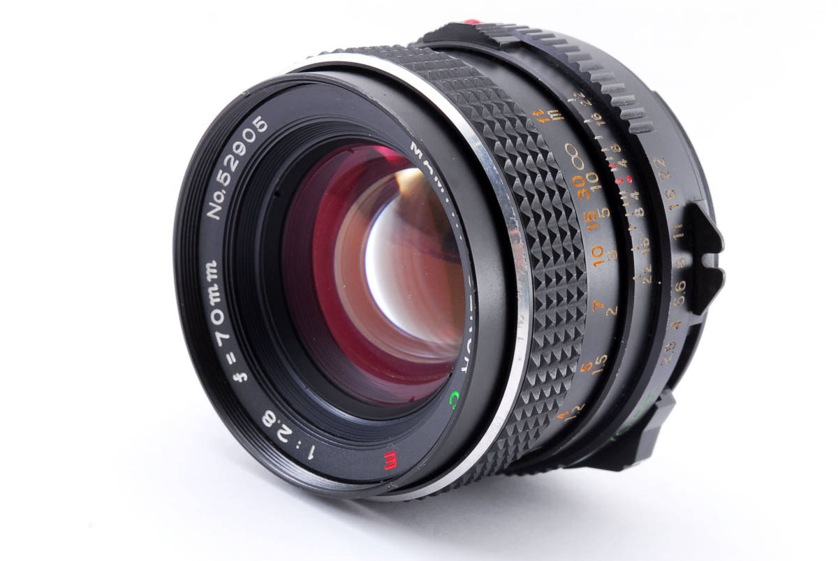 ◇美品◇ Mamiya SEKOR C E 70mm F2.8 マミヤ 中判カメラ用 単焦点