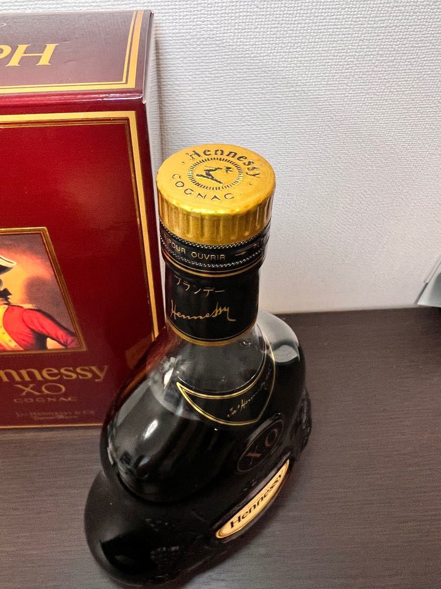 ヘネシー Hennessy XO 金キャップ クリアボトル コニャック ブランデー 700ml 40度