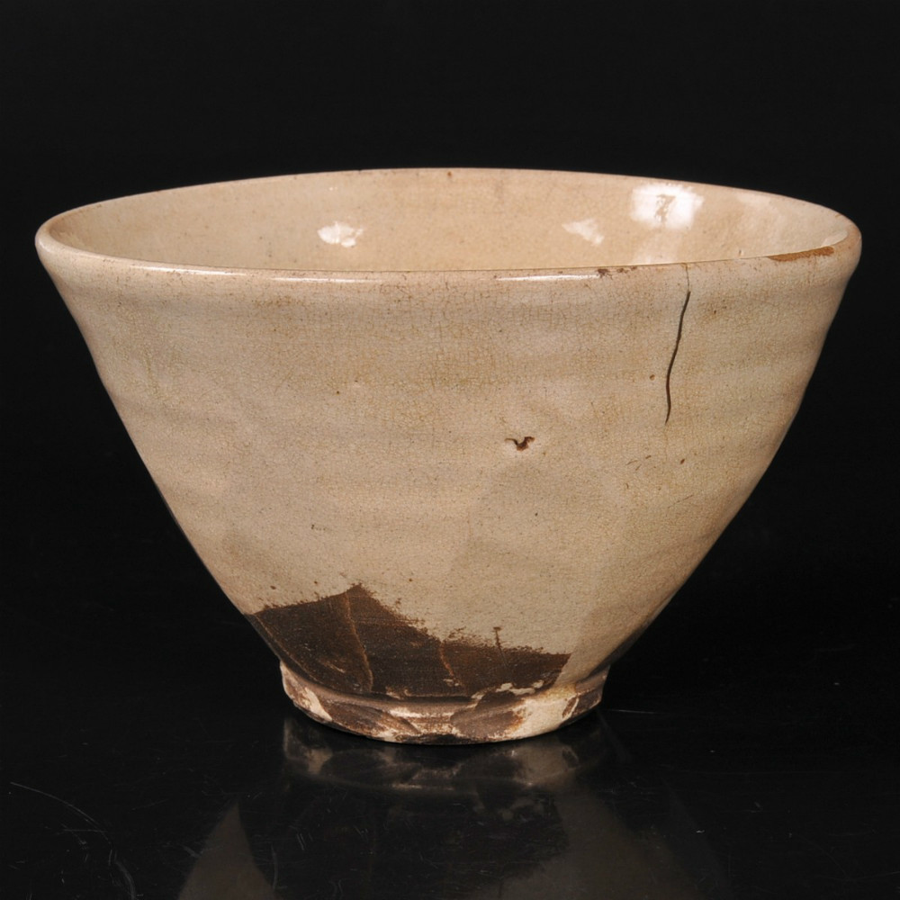 朝鮮 白釉 高麗茶碗 シフク・箱付き 朝鮮 白釉 高麗茶碗 シフク・箱付き