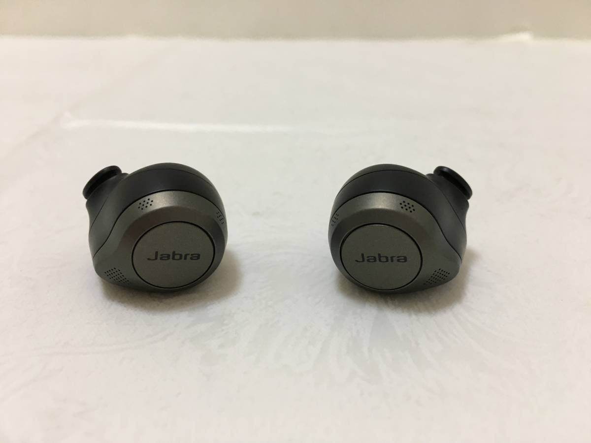 【5】Jabra 完全ワイヤレスイヤホンノイズキャンセリング Elite 85t チタニウムブラック 　0719f　0715-9500-16980-255-y-220816_画像2