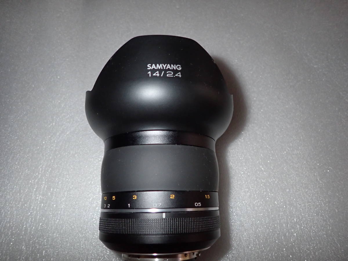 XP 14mm F2.4 ニコンFマウント 電子接点付 SAMYANG サムヤン