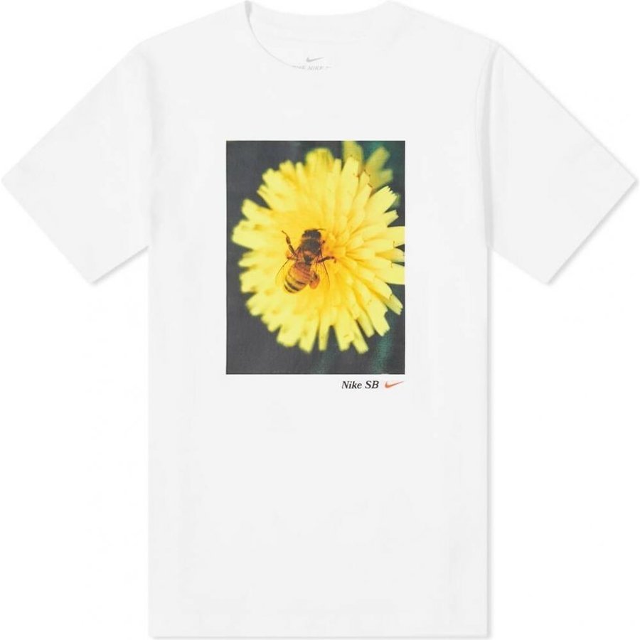 新品タグ付き M/Lサイズ選択可 ナイキ NIKE SB SBEE S/S Tシャツ ハチ フローラル 花柄 スケートボーディング ルーズフィット_画像1