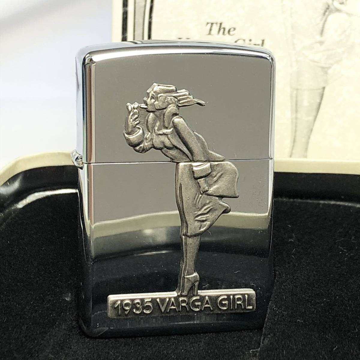 TK-2453 未使用!!☆ZIPPO 1935 VARGA GIRL☆ジッポ バルガ ヴァルガ