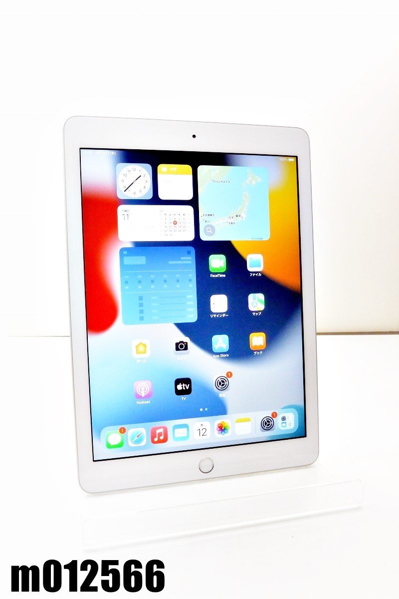 激安通販の Wi-Fiモデル Apple 【m012566】 初期化済 MR7G2J/A シルバー iPadOS15.4.1 32GB Wi-Fi iPad6 iPad本体
