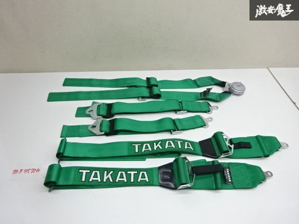 TAKATA タカタ 汎用品 6点式 シートベルト レーシングハーネス