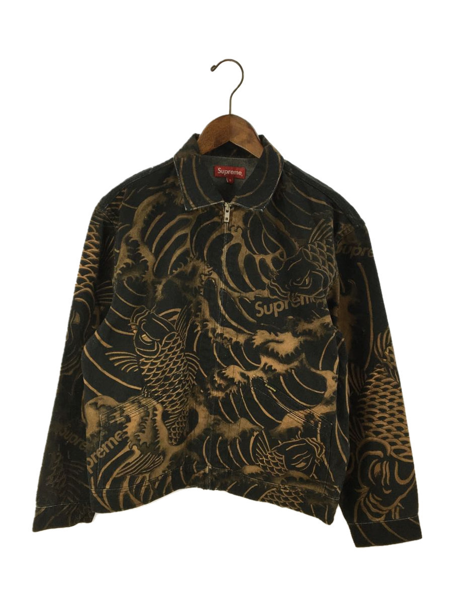 Supreme◇20SS/Waves Work Jacket/ジャケット/S/コットン/BRW