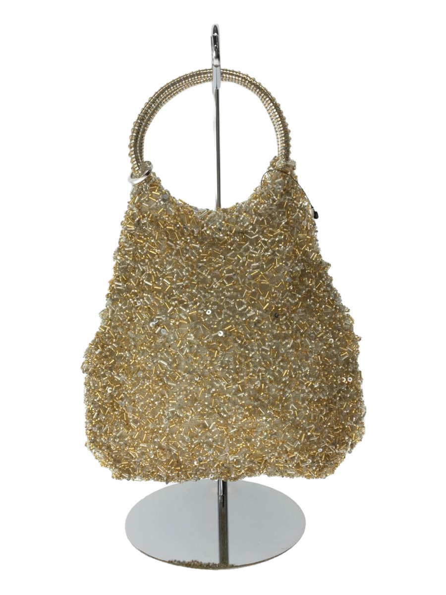 ANTEPRIMA◇ハンドバッグ/-/GLD/ワイヤーグリッター www