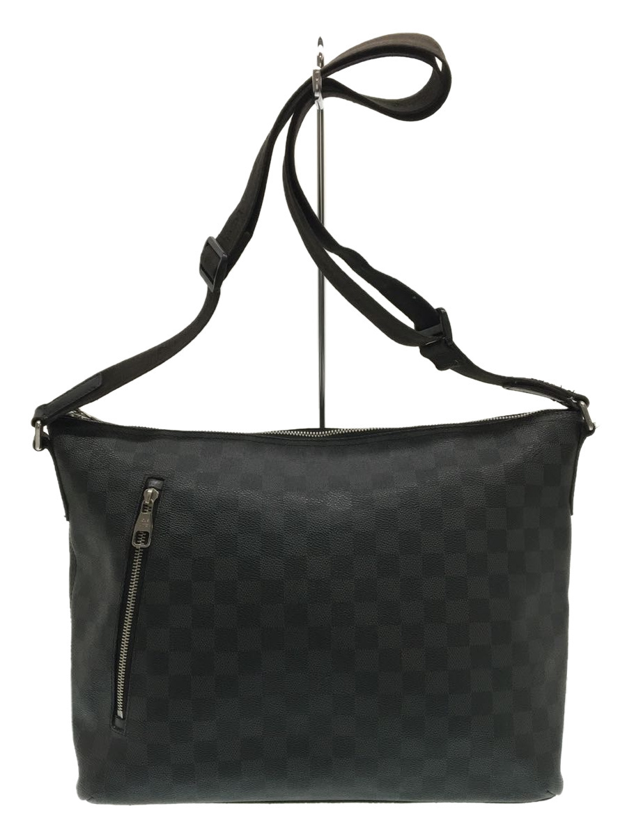LOUIS VUITTON◇ミックMM_ダミエグラフィット/PVC/BLK spz.hr