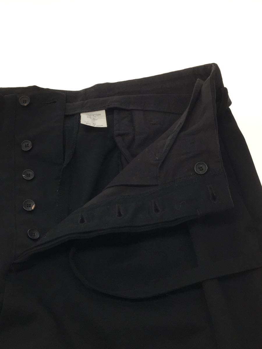 SOSHIOTSUKI/44/ウール/ブラック/S20SSPT02W/20SS/OFFICER TROUSERS