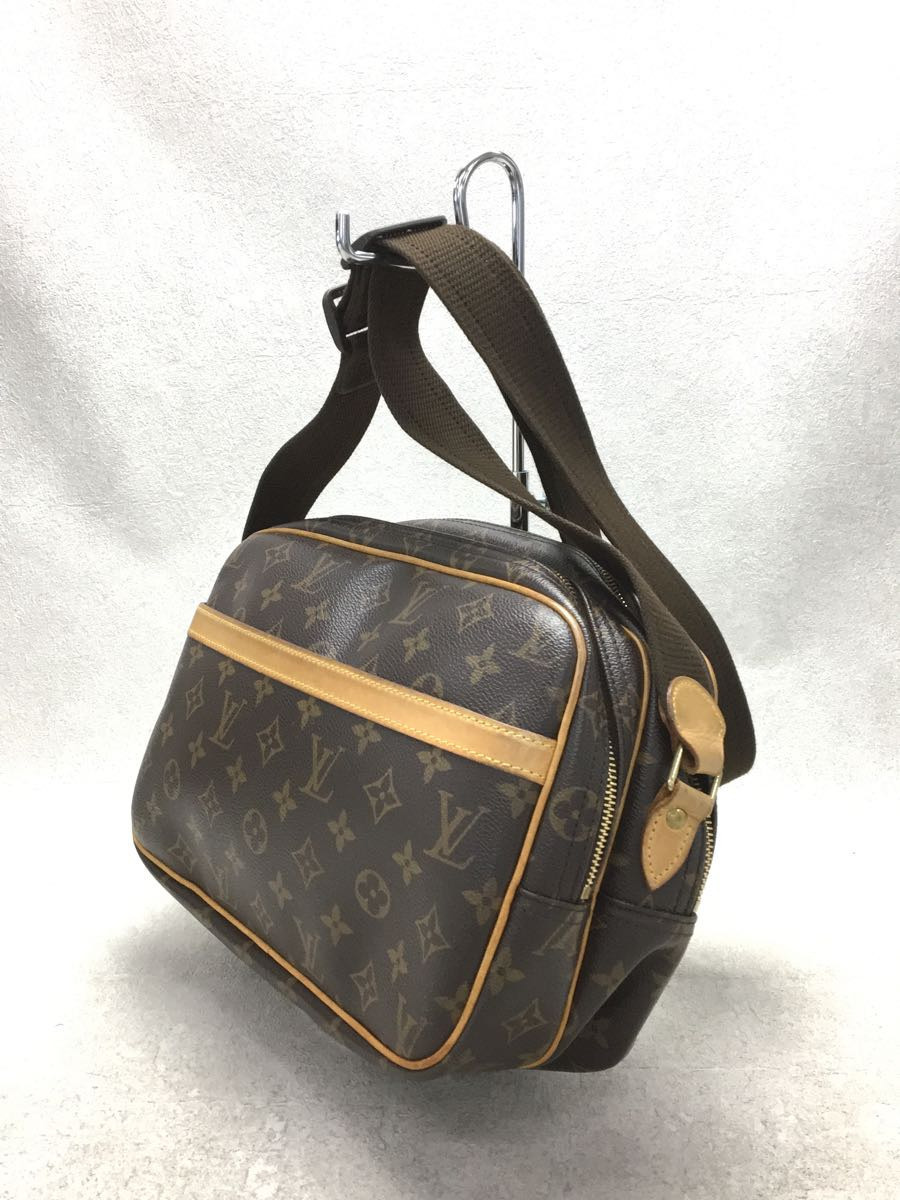 LOUIS VUITTON◇リポーターPM_モノグラムキャンバス/PVC/BRW/M45254