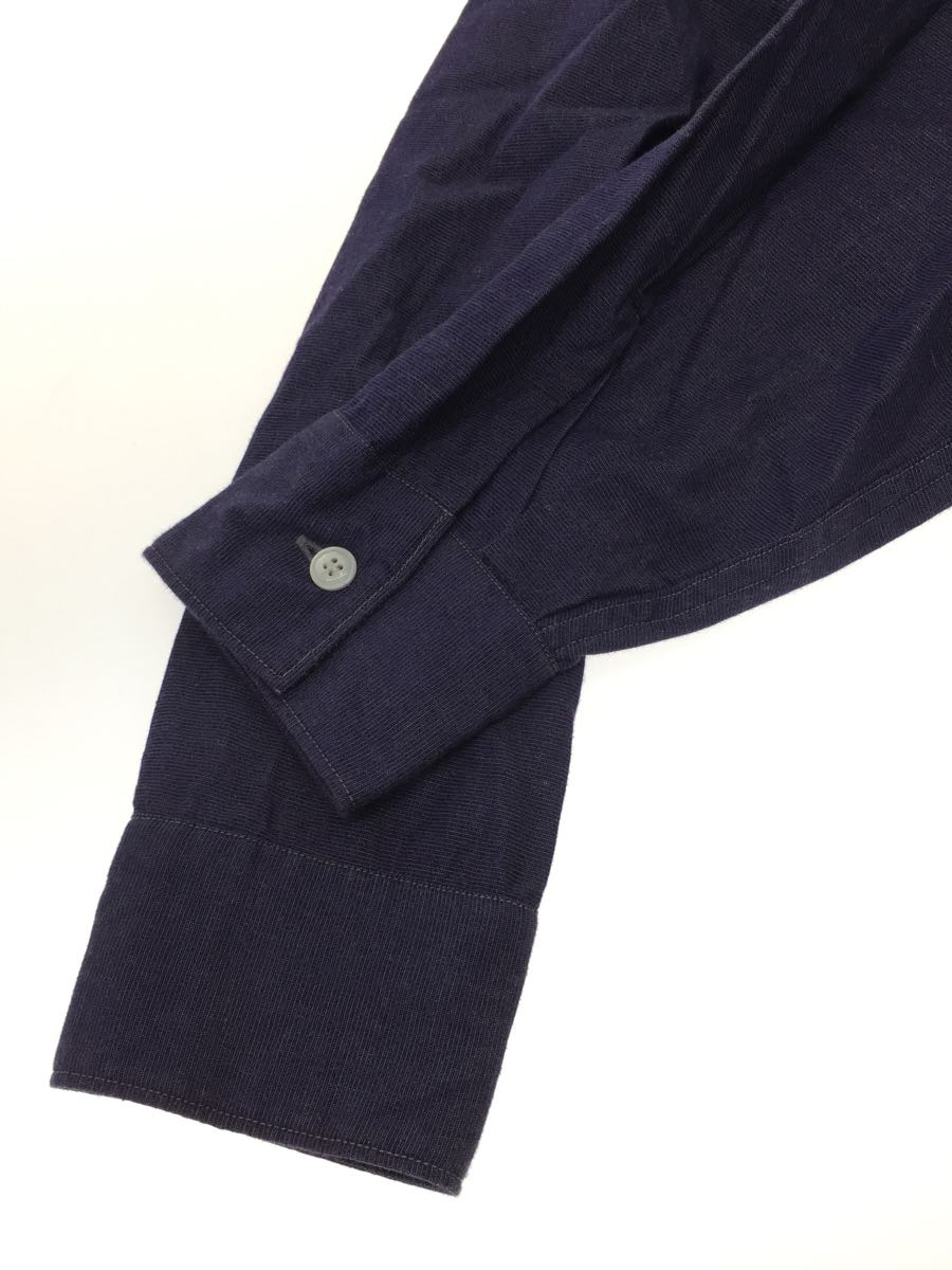 COMOLI◇18AW/オープンカラーシャツ/長袖シャツ/2/コットン/NVY/N03