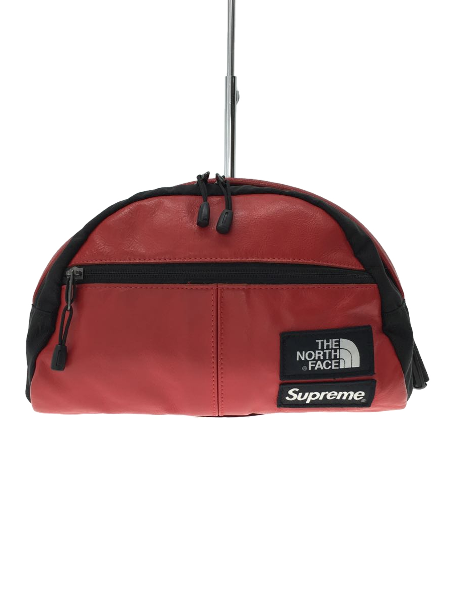 Supreme◇THE NORTH FACE/ウエストバッグ/LEATHER ROO II LUMBAR PACK