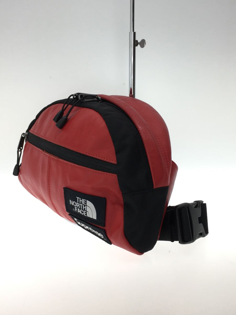 Supreme◇THE NORTH FACE/ウエストバッグ/LEATHER ROO II LUMBAR PACK