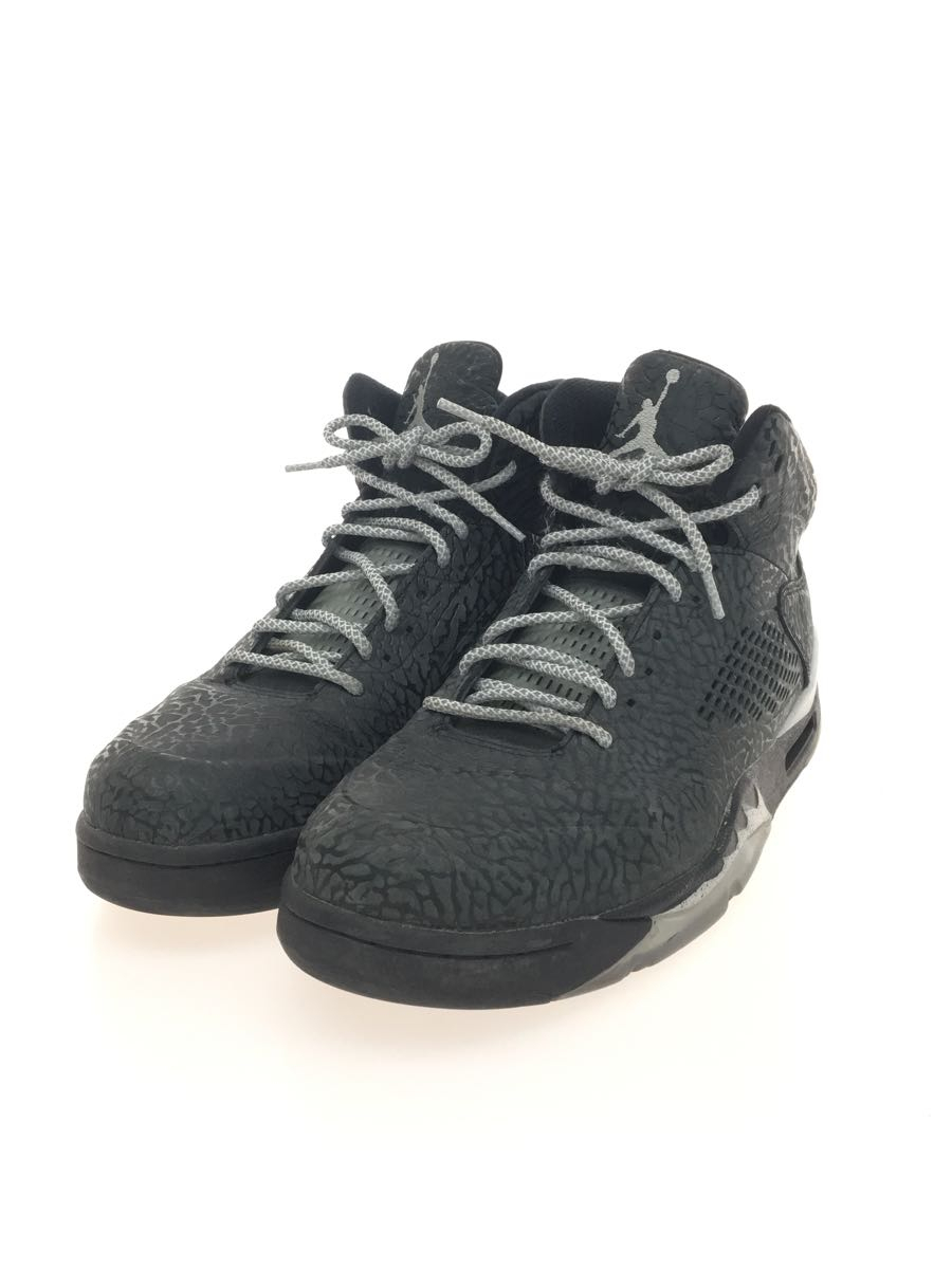 NIKE◇AIR JORDAN 3LAB5/エアジョーダン/ブラック/599581-003/27.5cm