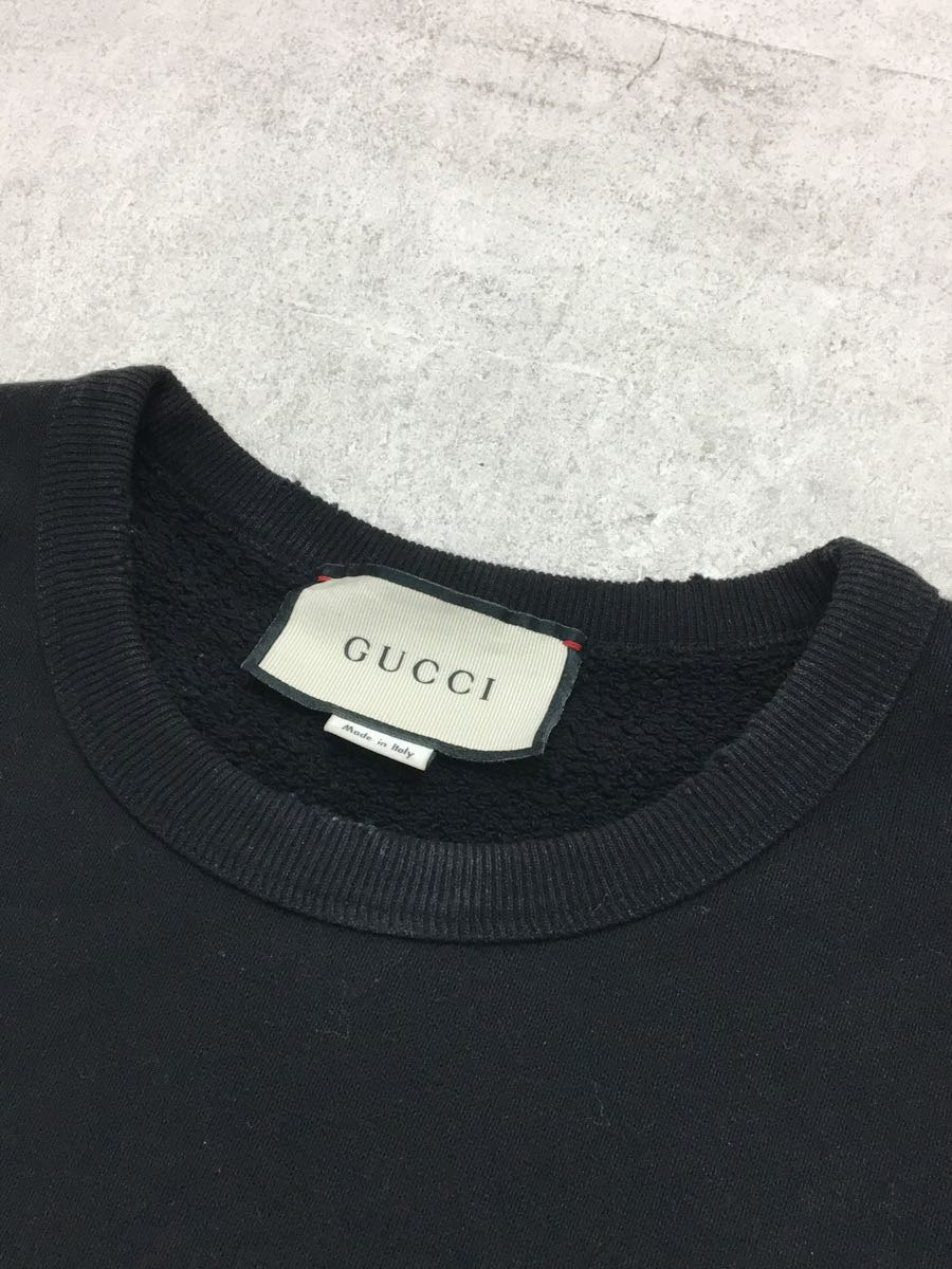 GUCCI◇スウェット/-/コットン/ブラック | michiemee.ca