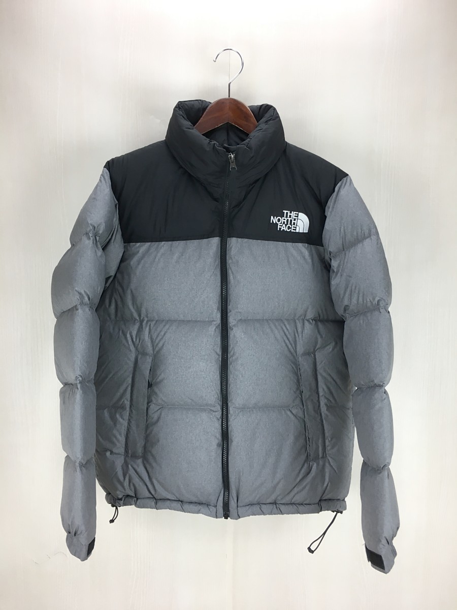 THE NORTH FACE◇ノベルティーヌプシジャケット/L/グレー/ブラック