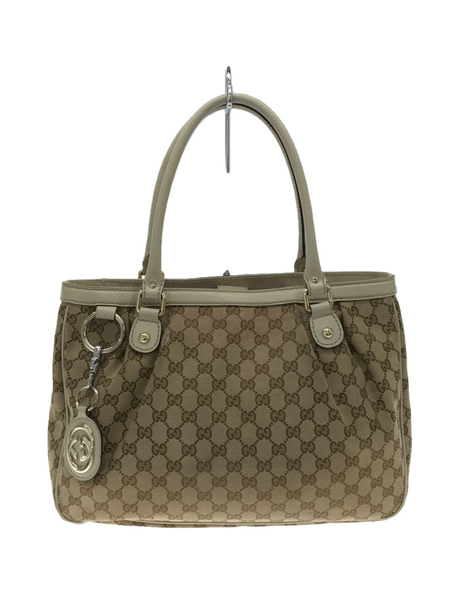 GUCCI◇トートバッグ スーキー キャンバス/キャンバス/WHT