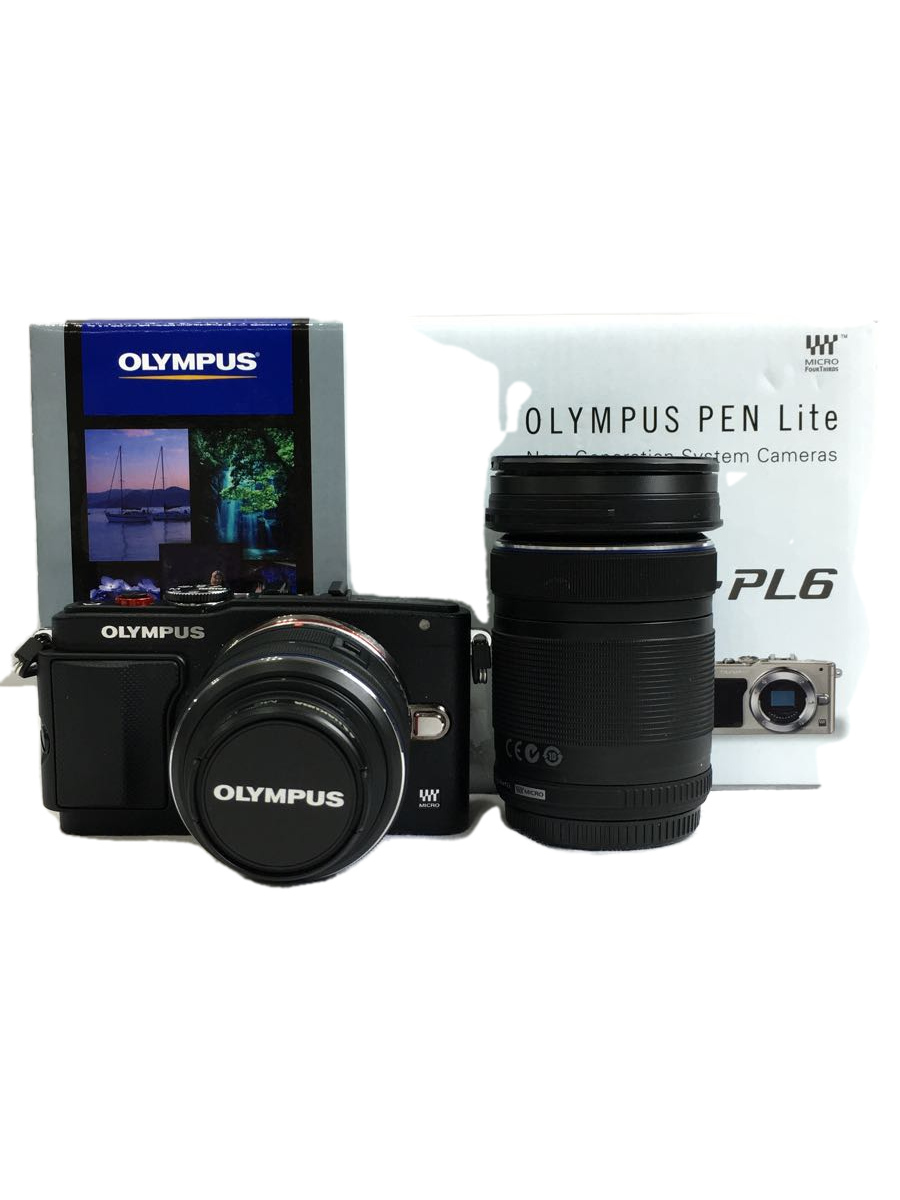 OLYMPUS◇ミラーレスデジタルカメラ OLYMPUS PEN Lite E-PL6 ダブル