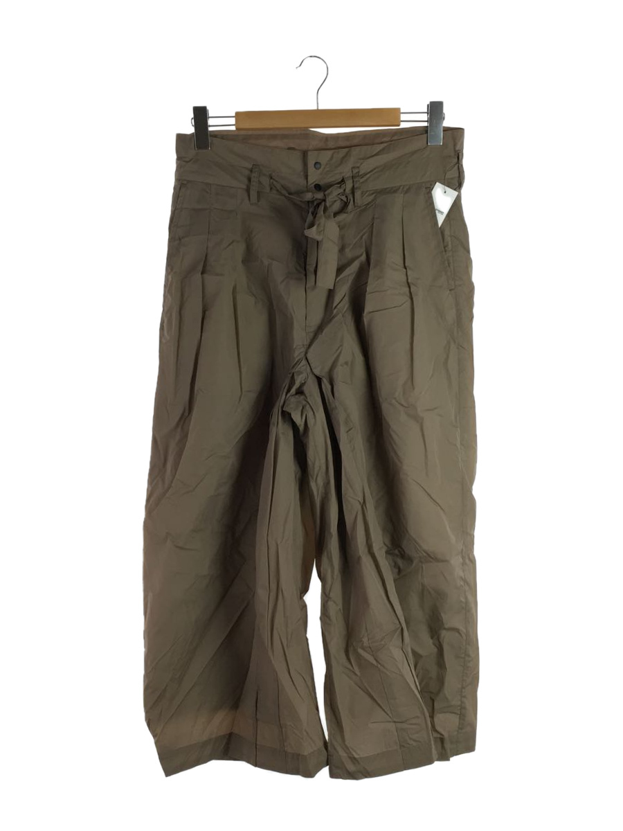 Sasquatchfabrix.◇NYLON HAKAMA PANTS/L/ナイロン/BEG/21SS-PA9-017