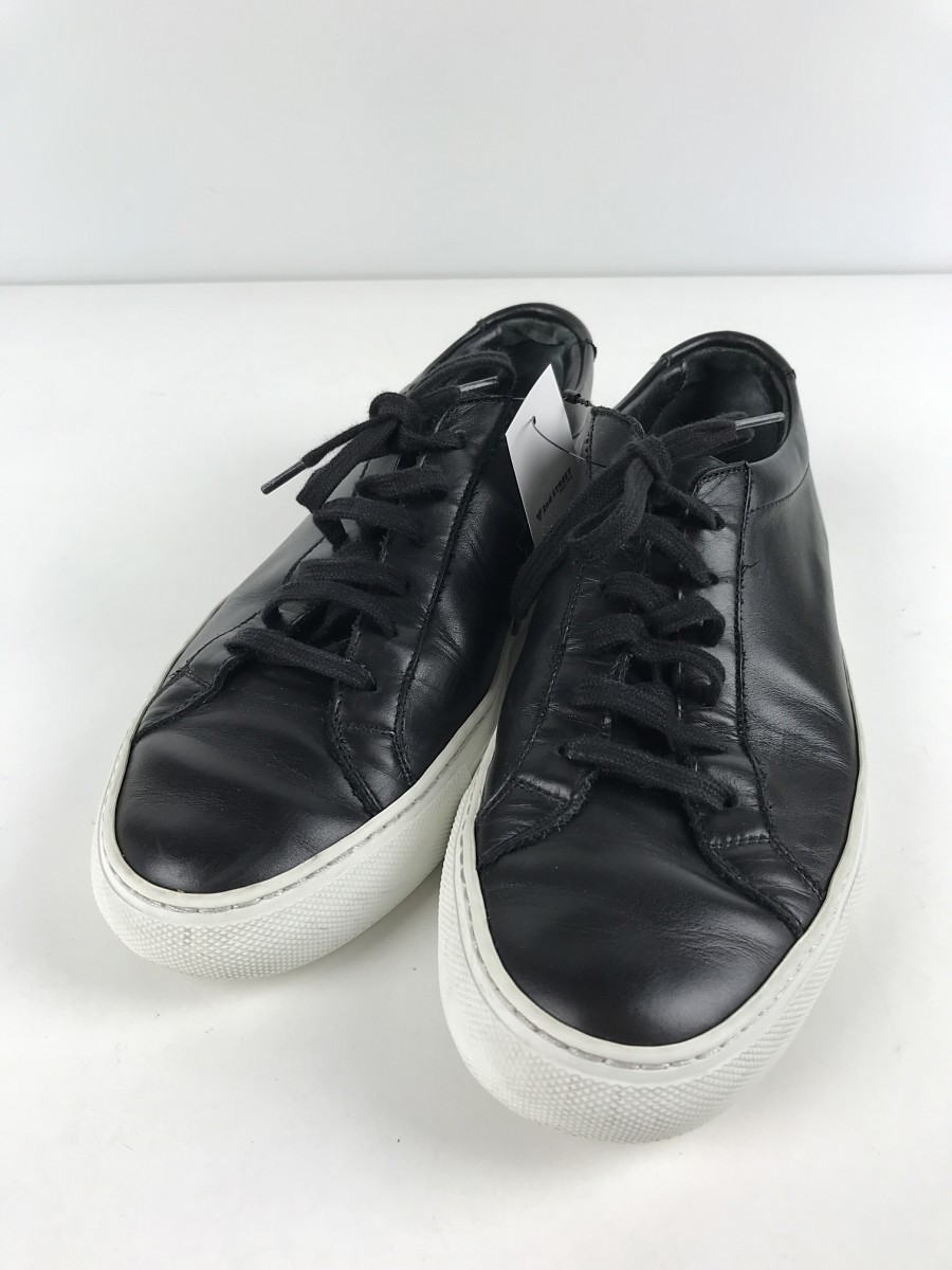 COMMON PROJECTS◇ローカットスニーカー/39/BLK/レザー www.gastech.com.tr