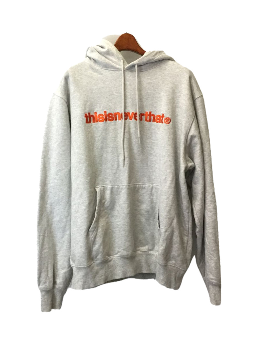 thisisneverthat◇ロゴパーカー/L/-/GRY www.gastech.com.tr
