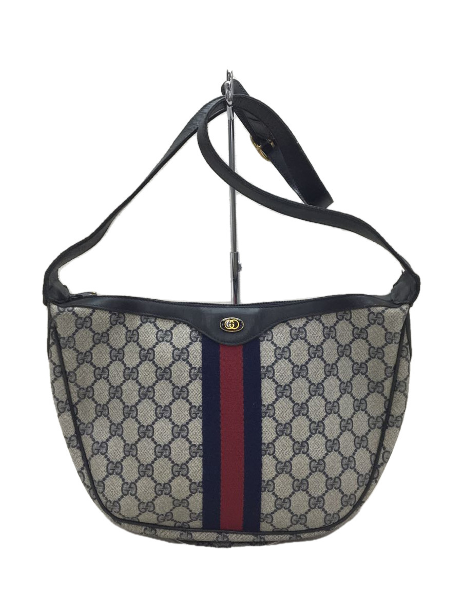 GUCCI◇シェリーライン/OLD/オールドグッチ/ショルダーバッグ/PVC