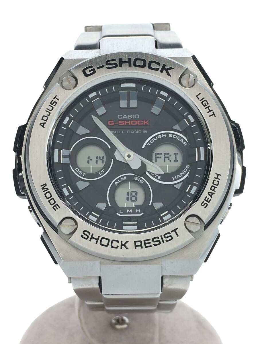 CASIO◆ソーラー腕時計・G-SHOCK/デジアナ/GST-W310D