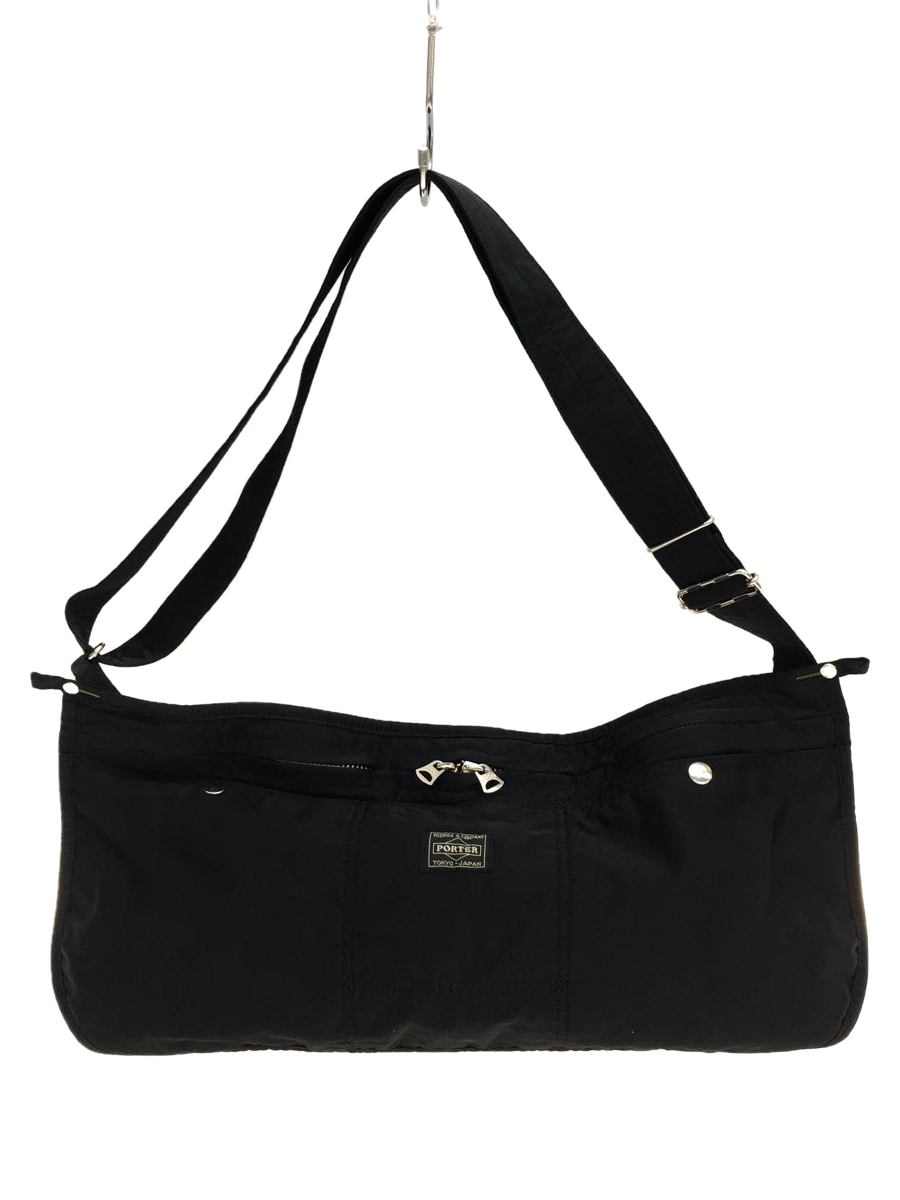 PORTER◇マイル/ワークエプロンバッグ/ショルダーバッグ/BLK/754-15111