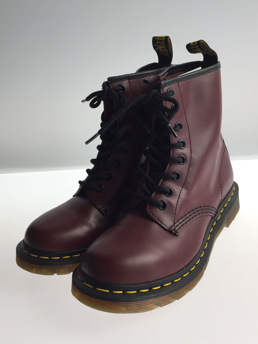 Dr.Martens◇8ホールブーツ/11821/チェリーレッド/US6/BRW/牛革