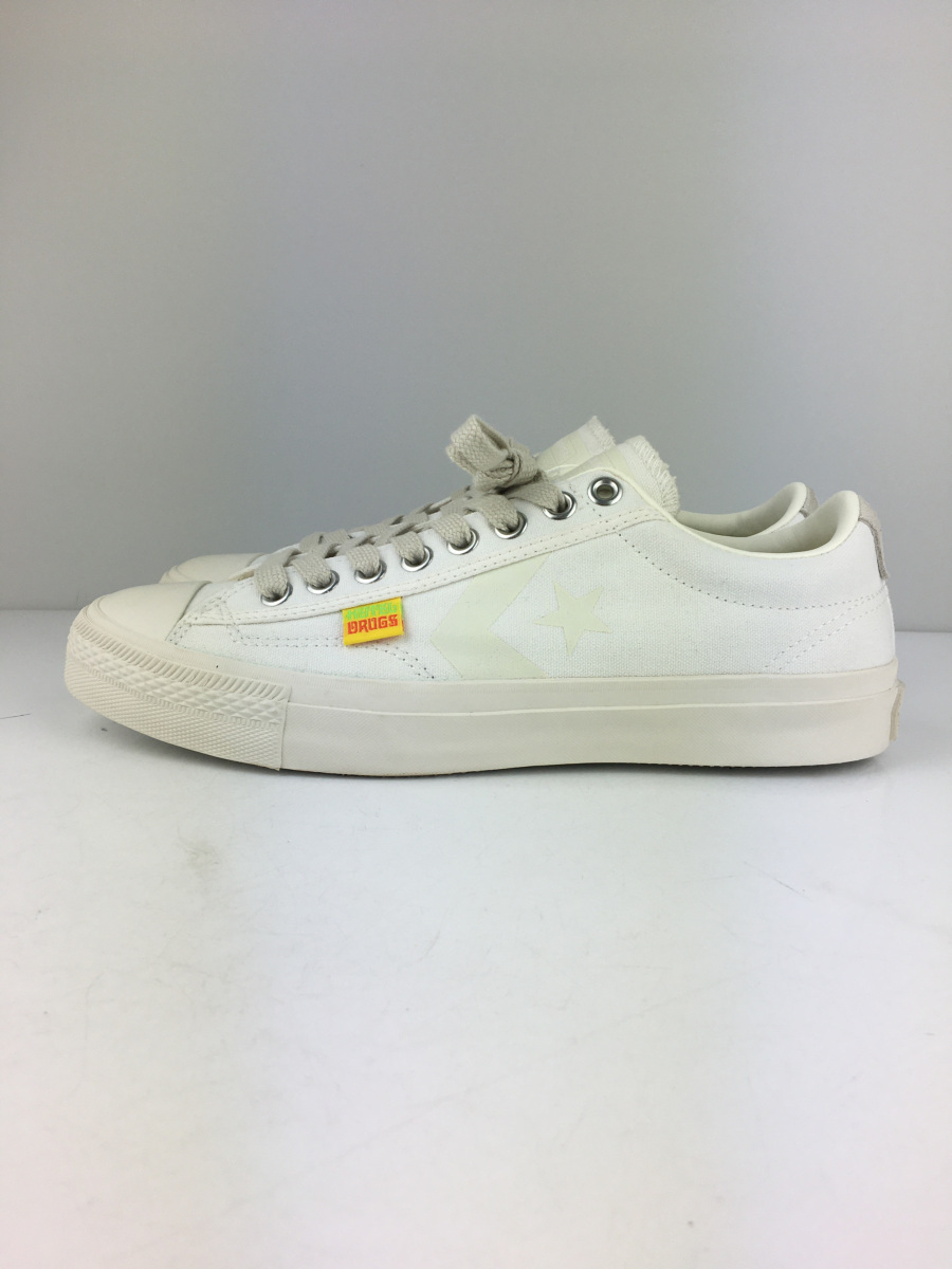 CONVERSE◇BREAKSTAR HOTEL DRUGS OX/ローカットスニーカー/28cm/IVO
