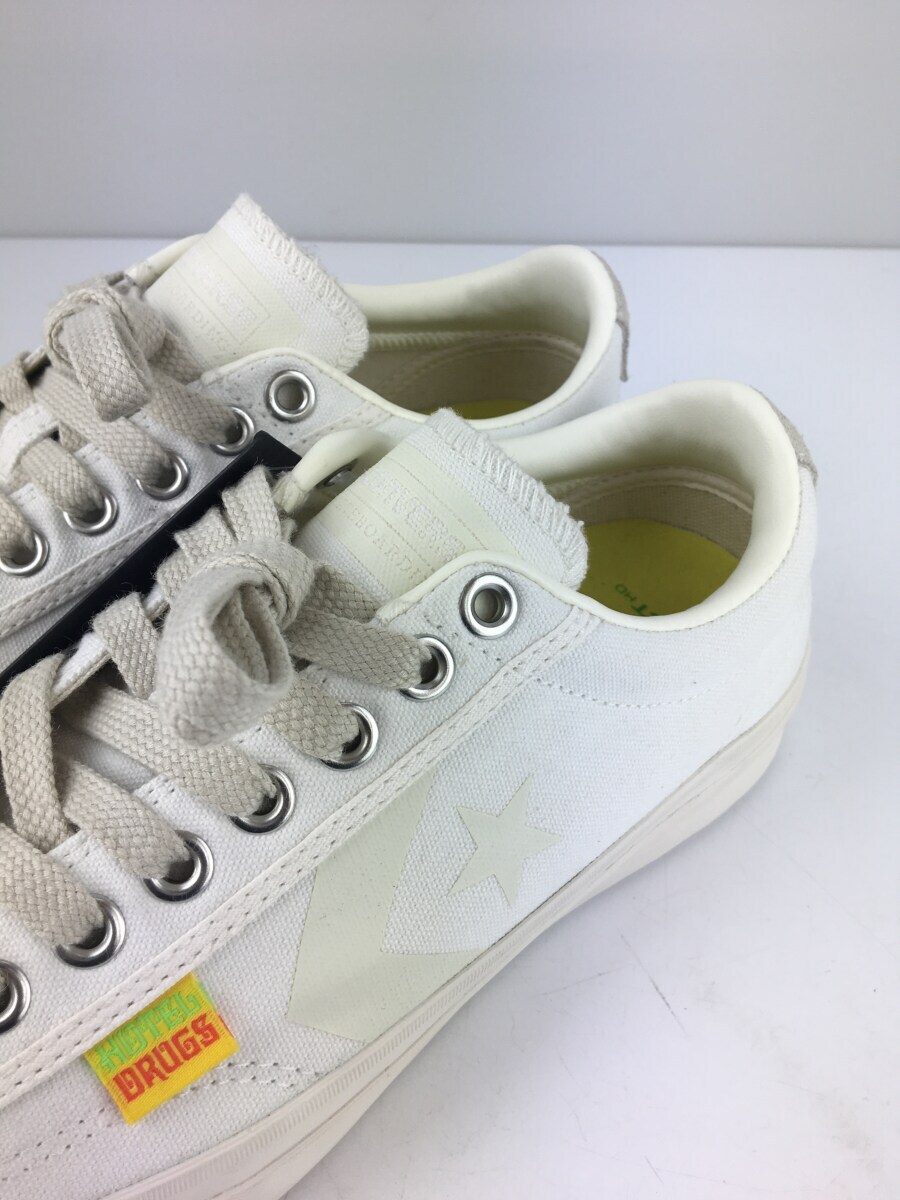 CONVERSE◇BREAKSTAR HOTEL DRUGS OX/ローカットスニーカー/28cm/IVO