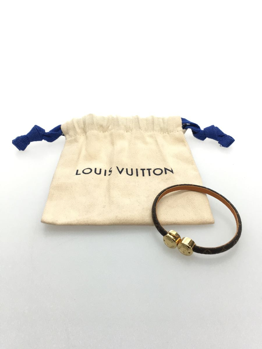 LOUIS VUITTON◇ブラスレ・ヒストリックミニ_モノグラム_BRW/PVC/BRW