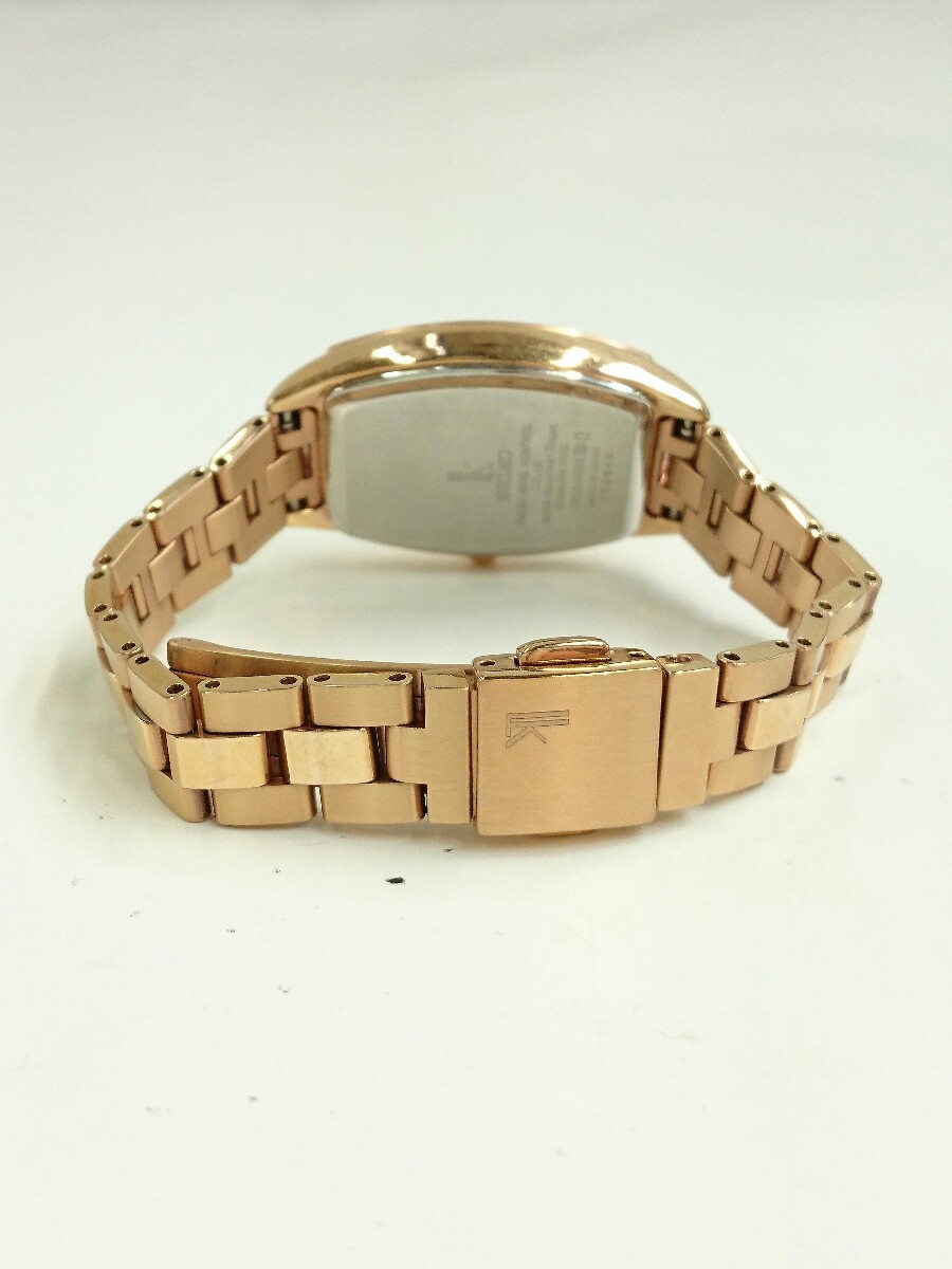 SEIKO◇ルキア/ソーラー腕時計/アナログ/ステンレス/WHT/GLD//1B32