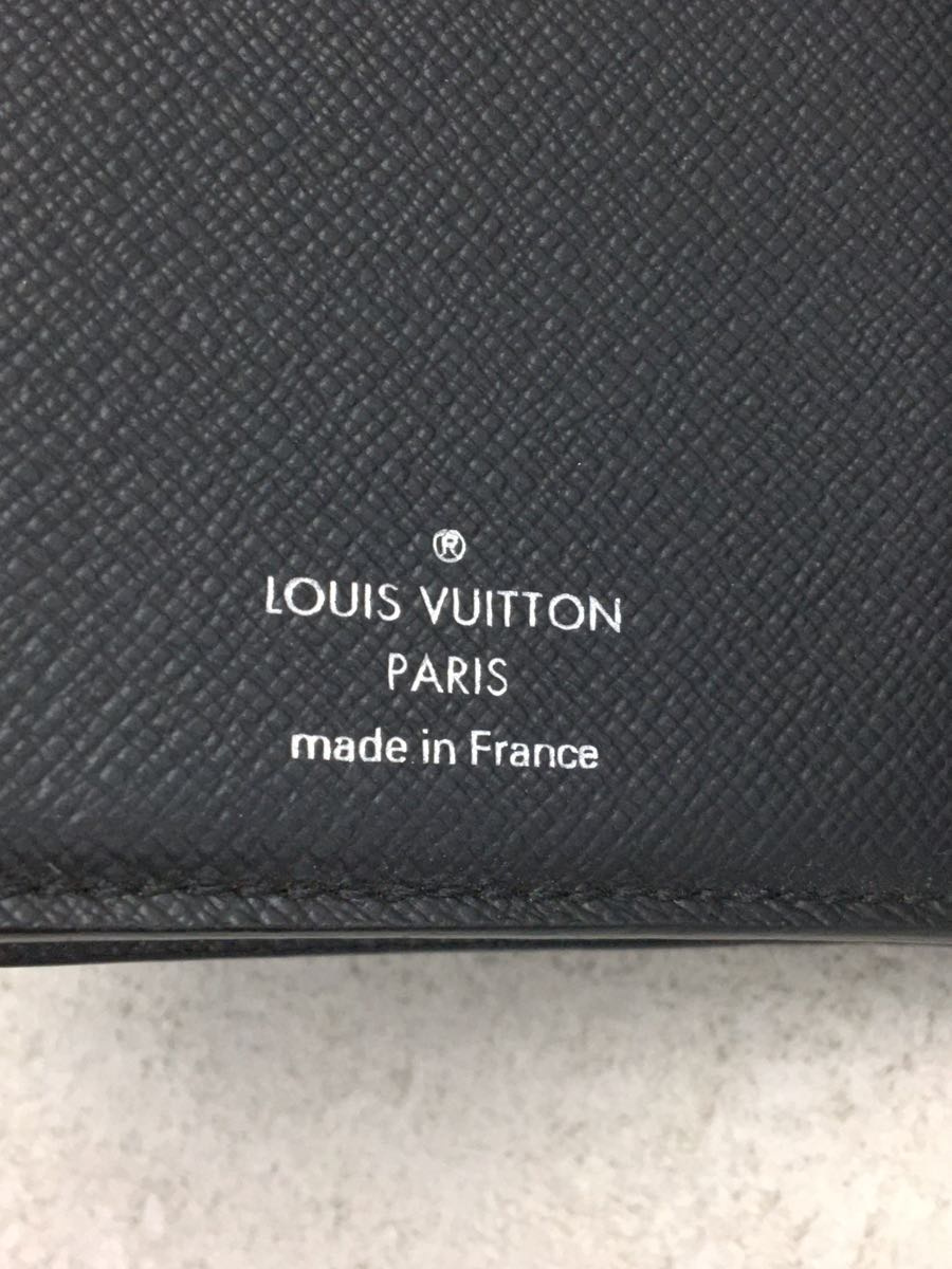 LOUIS VUITTON◇ポルト・フォイユ・ジョイ_エピ_BLK/レザー/BLK