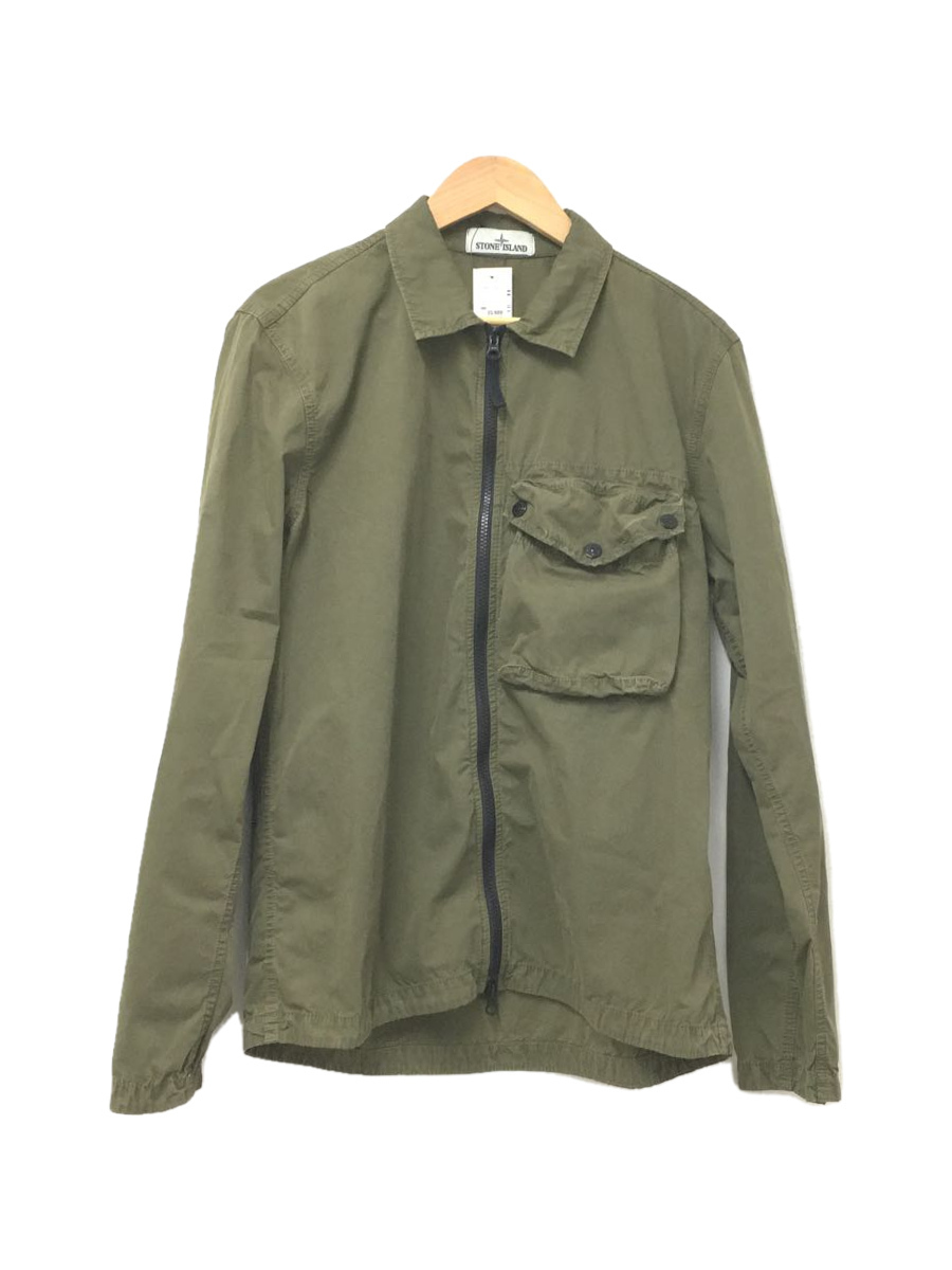 STONE ISLAND◇21SS/W/N OLD TREATMENT/ミリタリージャケット/L