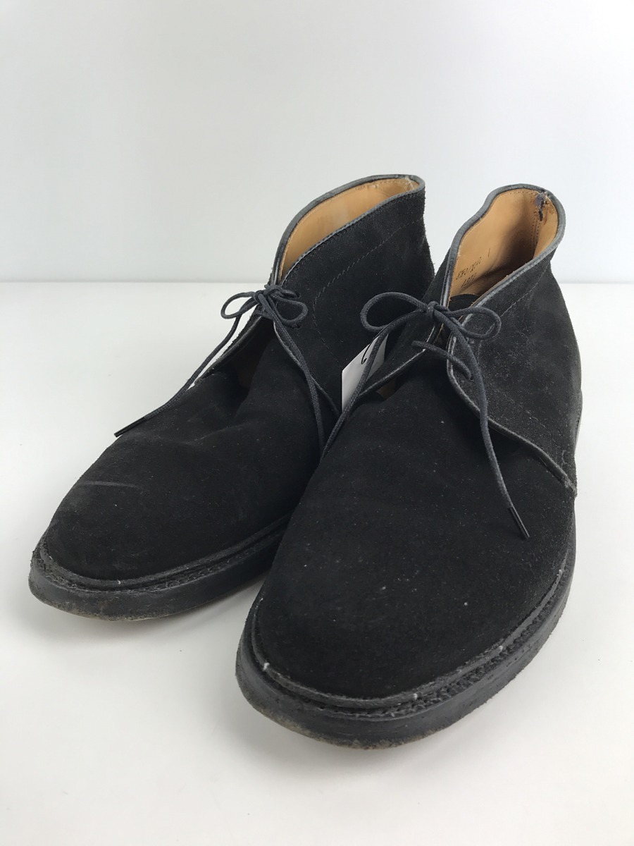 Alden◇1371/チャッカブーツ/US8.5/BLK/スウェード gzerosolucoes.com.br