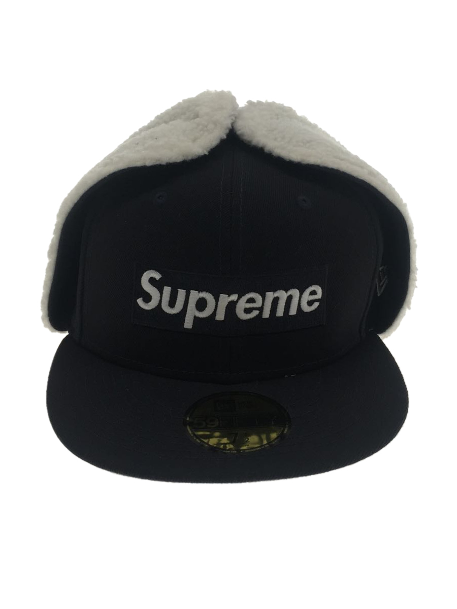 Supreme◇Earflap New Era/キャップ/7 1/2/ポリエステル/NVY | michael