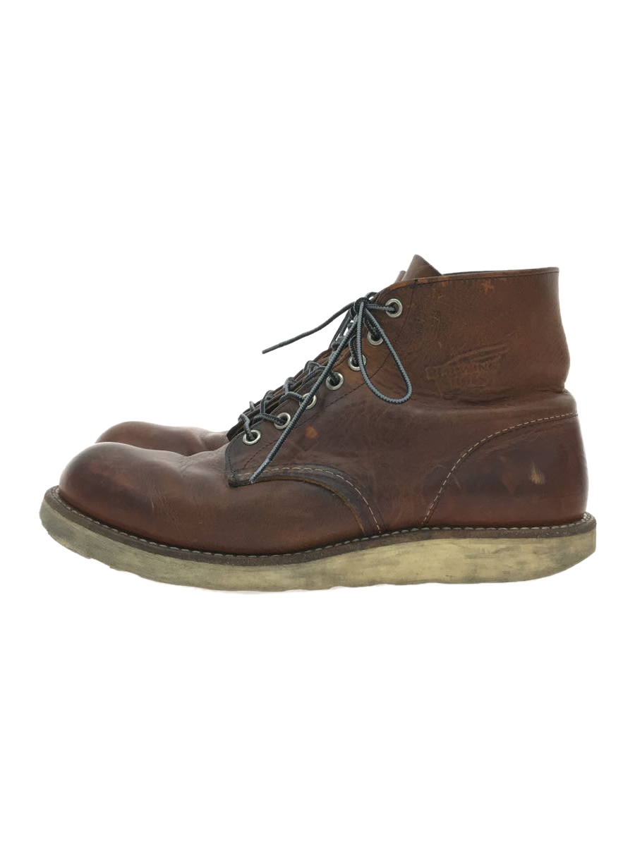RED WING◆9111/レースアップブーツ/26cm/BRW/レザー
