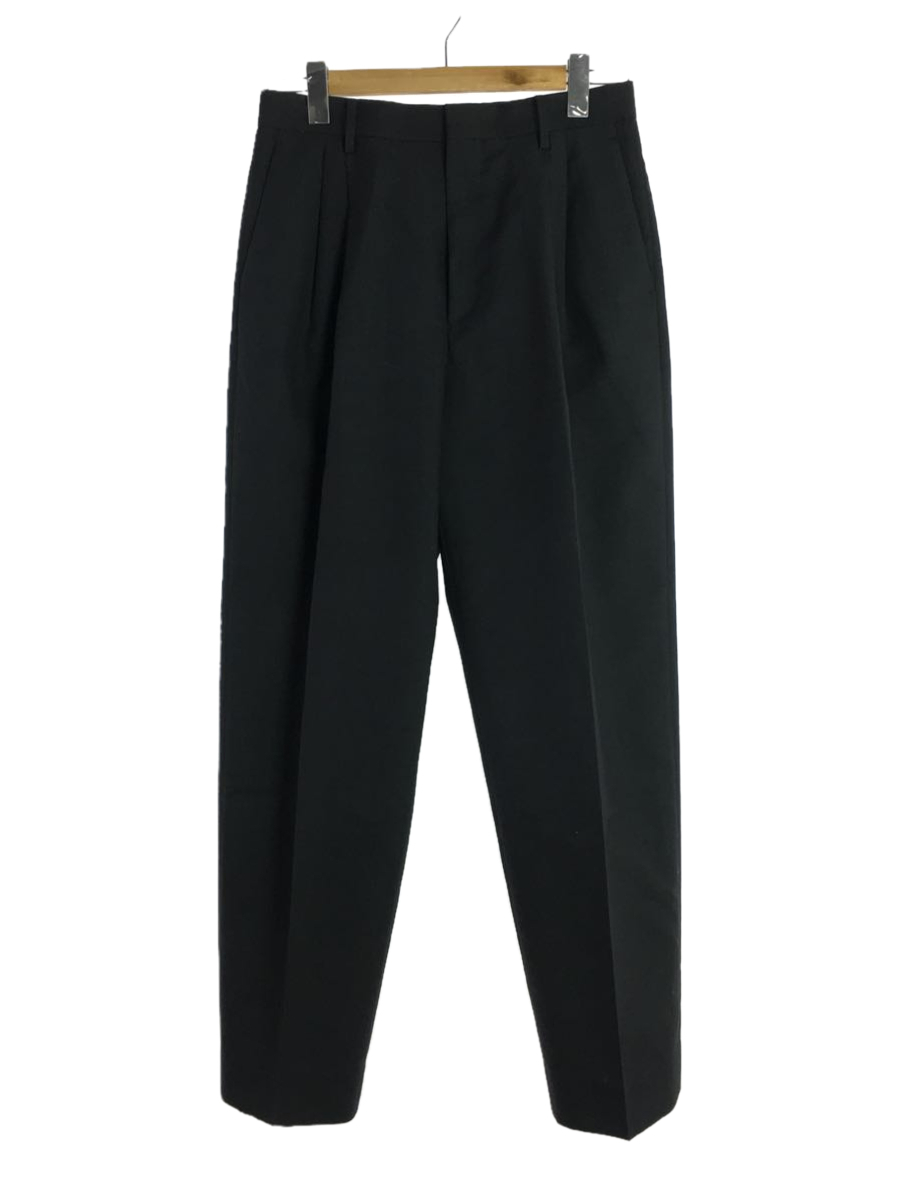 AURALEE◇21AW/BLUEFACED WOOL WIDE SLACKS/3/ウール/GRY/A21AP02BH