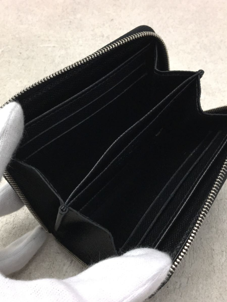 LOUIS VUITTON◇ジッピー・コインパース_エピ_BLK/レザー/BLK/メンズ
