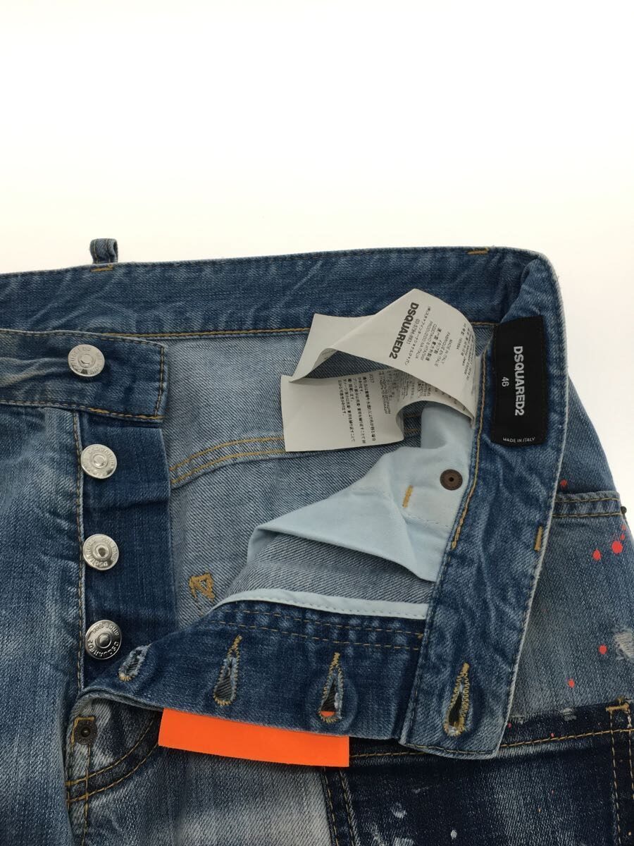 DSQUARED2◇ボトム/46/デニム/青/ディースクエアード/s74lb0600