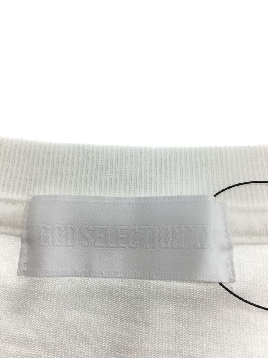 GOD SELECTION XXX◇Tシャツ/L/コットン/WHT/プリント/エルヴィス